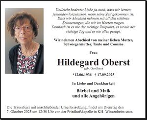 Hildegard Oberst